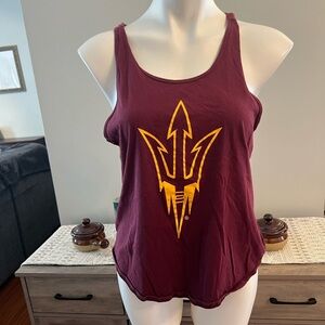 Colosseum Arizona State burgundy racerback tank